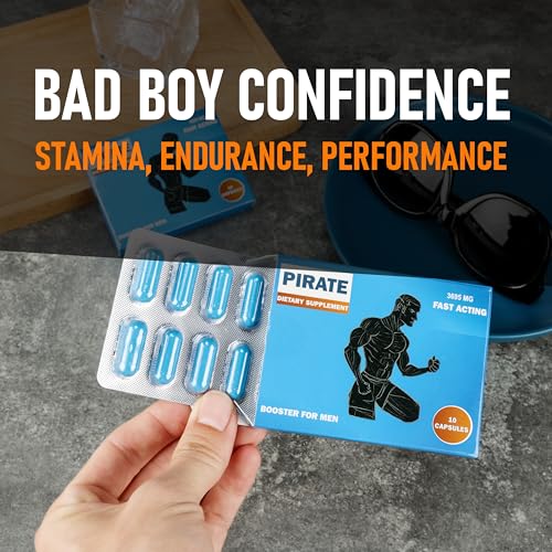 Gladton Pirate Fast-Acting Stamina Supplement