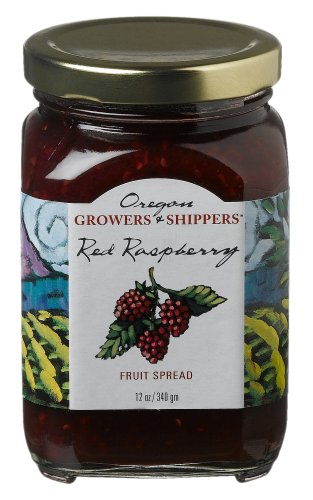 Oregon Growers, Red Raspberry Fruit Spread, 12 oz
