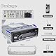 Alondy 1DIN Autoradio Bluetooth mit CD/DVD Player USB AM/FM/RDS Radio Freisprecheinrichtung SD AUX