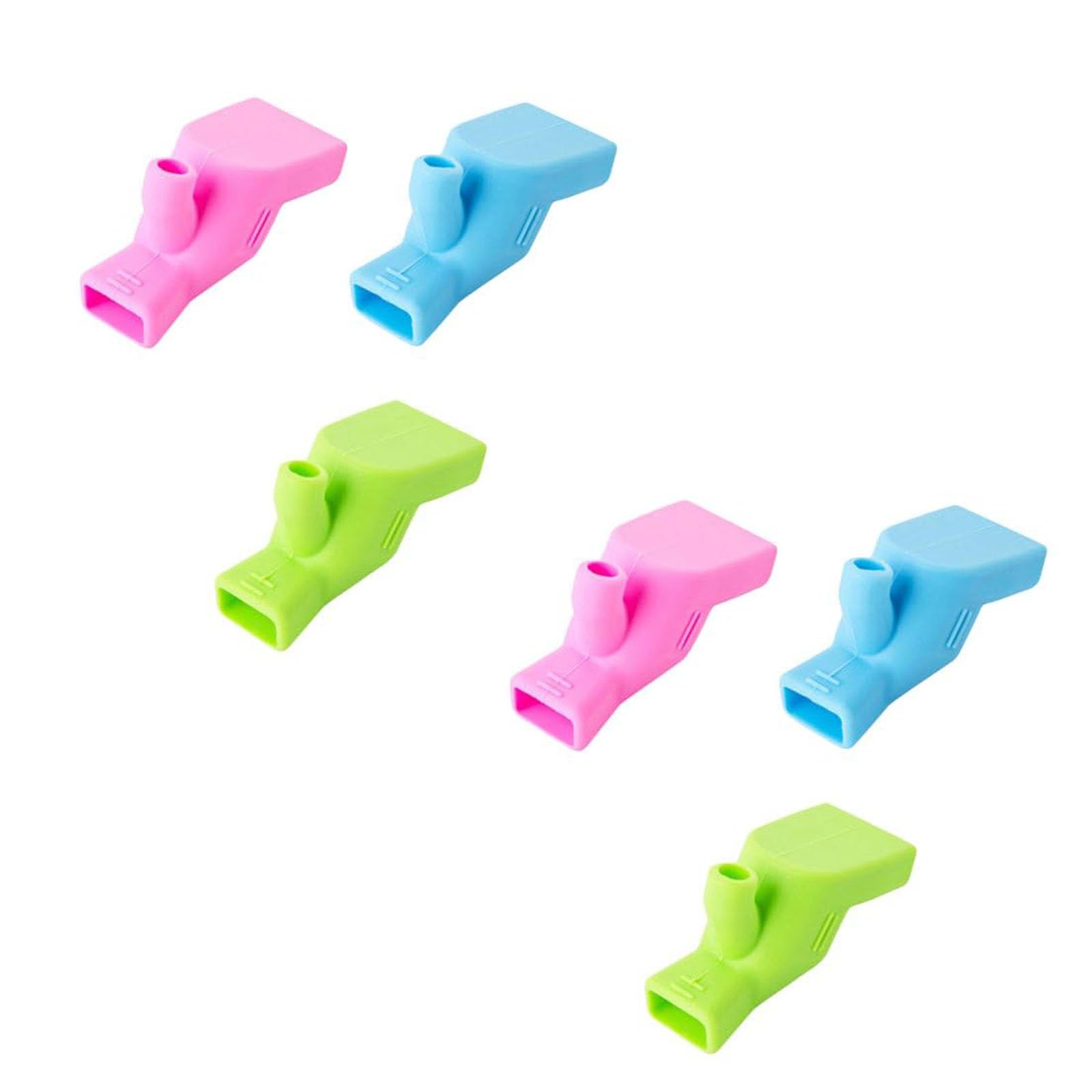 OSHIMA 6 Pcs Faucet Extender Sink Handle Extender Silicone Sink Extender Portable Silicone Sink Water Extender Accessories Water Spout Cover Tooth Brushing Gargle Hand Extender