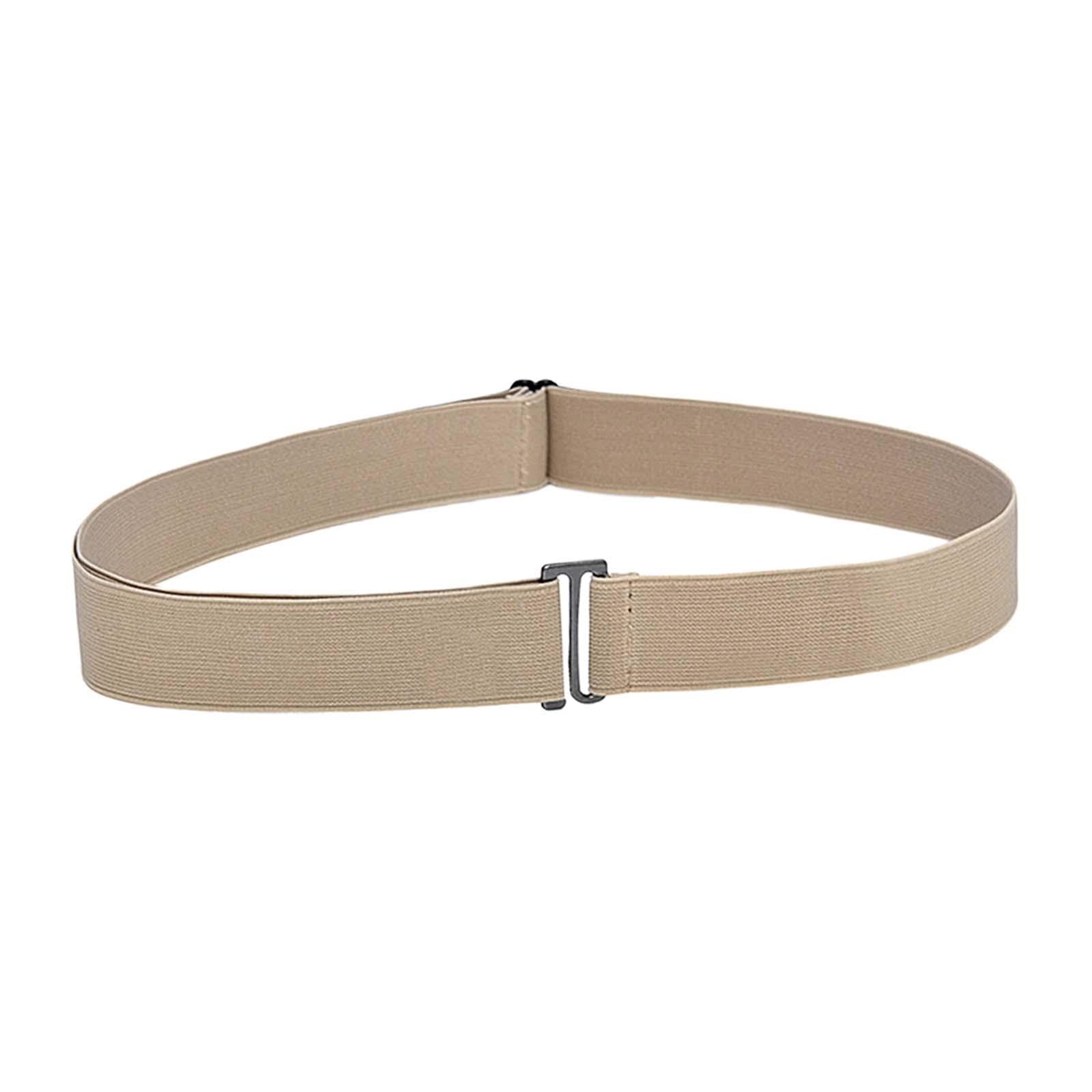 Merishopp Womens Stretch Belt Adjustable Invisible Belts for Pants Trousers Dresses Khaki|Clothing, Shoes & Accessories|Women's Accessories|Belts-picture-1