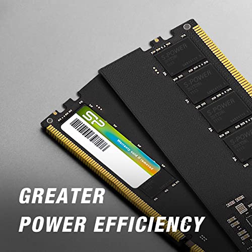 Image of Silicon Power DDR5 32GB Dual Channel Kit (16GB x 2) 4800MHz (PC5-38400) CL40 1.1V 288-Pin UDIMM Desktop PC Computer RAM Memory Module
