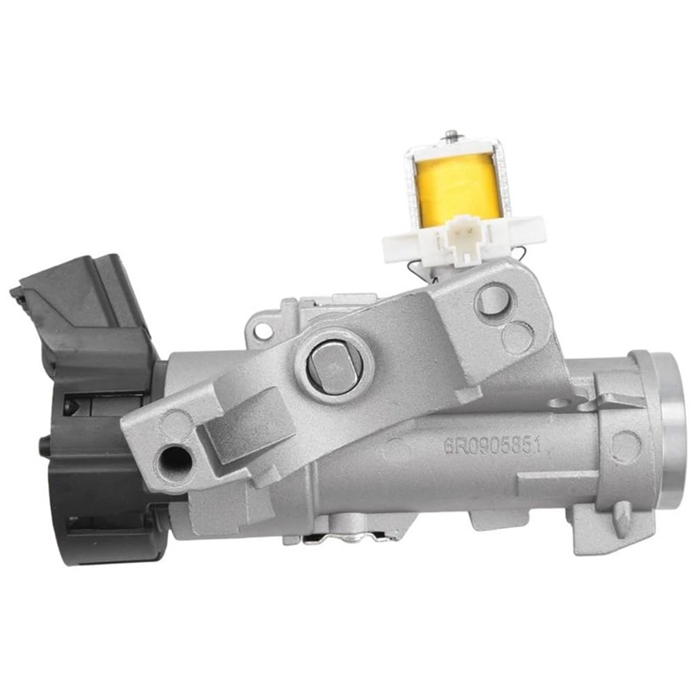 Zhjlut One Color Car Lock Cylinder For Skoda For Fabia 2011-2015 6R0905851d