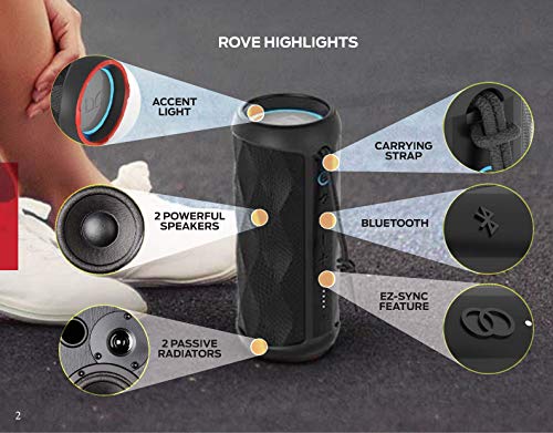 rove 2 bluetooth speaker