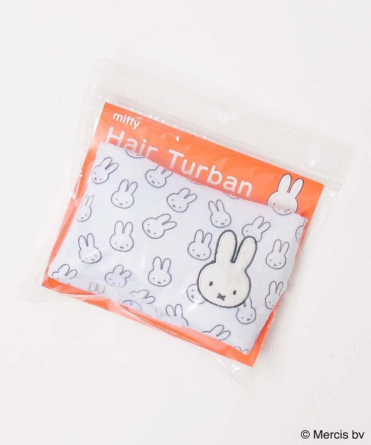 ミッフィー ヘアターバン Mf ルームウェア 洗顔 メイク キャラクター Miffy かわいい ヘアバンド とんがりお耳 粧美堂