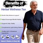 Q10 Beet Root Tea - Heart Herbal Tea with Hibiscus, Chamomile, Chia Seeds, Goji berries - Non-GMO, Caffeine-Free, Sugar Free, Peach Flavor - Organic Plant-Based Pyramid Teabags (30 Servings)