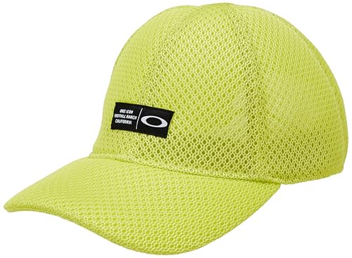 Oakley (�I�[�N���[) �L���b�v ESSENTIAL MESH CAP 26.0 �����Y (7LA) GOLDEN LIME �ʋC�� �y�� �z������ ���b�V�� �R�� �h�L �⊴