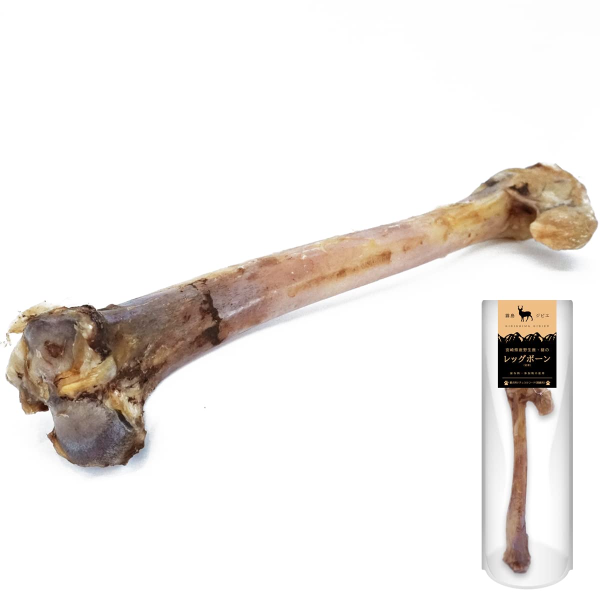 Amazon 鹿レッグボーン 宮崎県 霧島産 無添加 あし骨 特大 1本 鹿骨 ジビエ 保存料 添加物不使用 大型犬 中型犬 小型犬のおやつ 犬用 歯磨きガム の代用品としても Bayu Store 骨 ボーン 通販