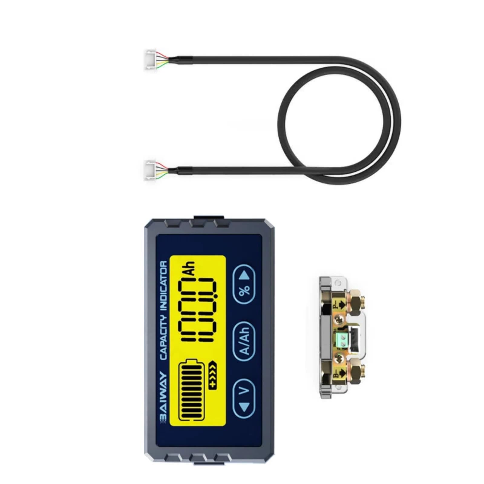 Kfwfuaee Tcs100 Sampler Accurate Coulometer For Measuring Lithium Iron Phosphate Batteries Digital Battery Capacity Monitor Lcd Battery Potential Meter