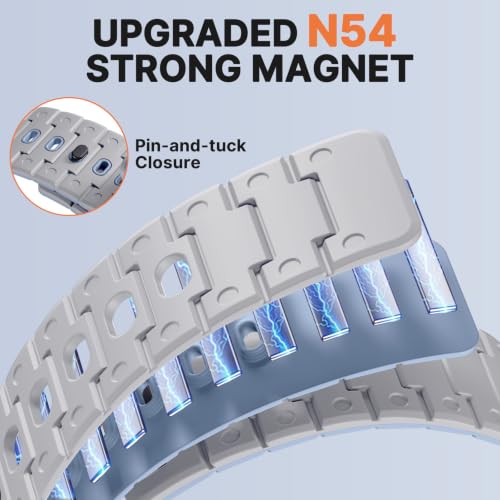 Image of Bandletic Magnetic 22mm Compatible with Garmin Instinct Watch Band