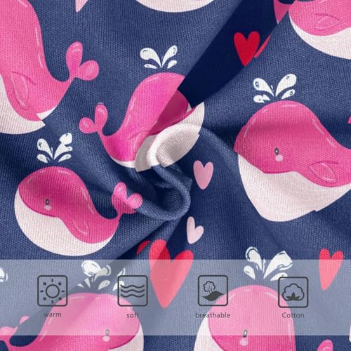 Joisal Stylish Toddlers Underwear Floral 2t Cotton Little Girl Panties Happy Pink Whales Navy Blue Briefs Girls Undies3