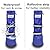 HelloPet Water Resistant Dog Boots Warm Lining Nonslip Rubber Sole for Snow Winter,4PC (XS, Blue)