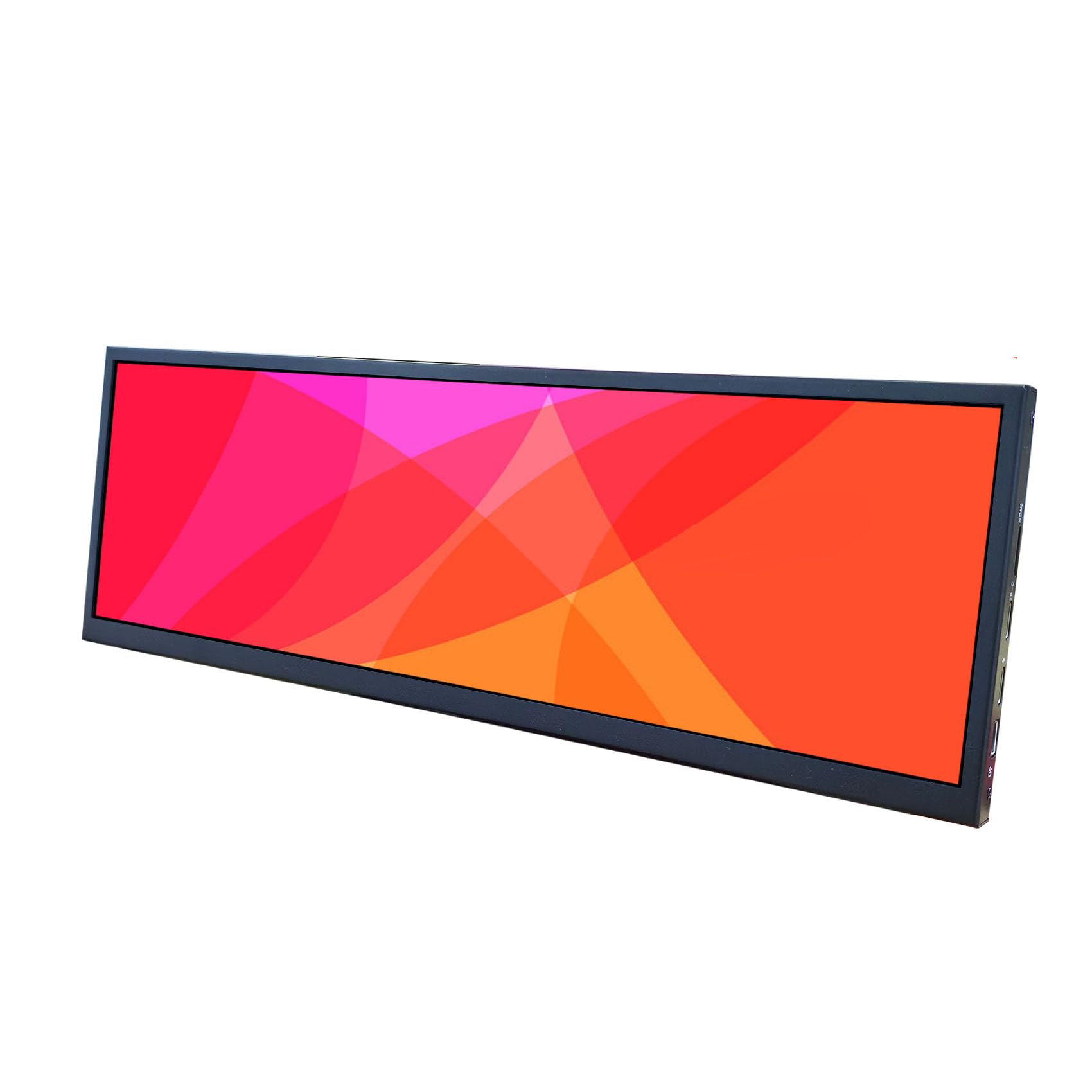 VSDISPLAY Monitor LCD 2880X864 2K IPS eDP da 12,7 pollici | con mini porta video H/D USB tipo C, per sub display fai da te, per monitor PC Case