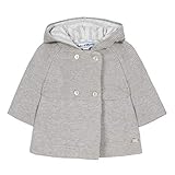  TARTINE ET CHOCOLAT Abrigo de Punto Bebé Gris con Capucha Primavera Verano 2020 (9 Meses), gris luminoso (ral 7035), 9 Meses