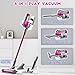 BLAXTEM 4-in-1 Kids Toy Vacuum That Works, Toddler Pretend Play Cleaning Set with Real Suction, Toys Working Cleaner Birthday Idea for 3 4 5 6 7+ Year Girl Boy (Rose Red)