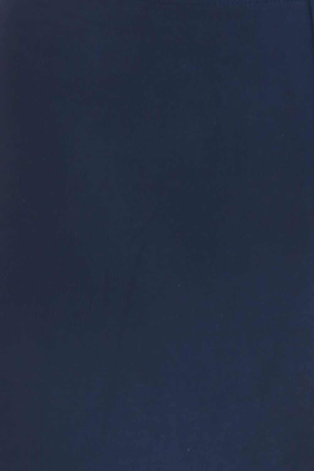 Leggings Depot ActiveFlex Athletic Leggings for Women-HLD (Navy, 2X) - Image 5