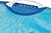 SwimWays Spring Float Recliner - Swim Lounger for Pool or Lake - Light Blue/Dark Blue, Classic (13344-172)