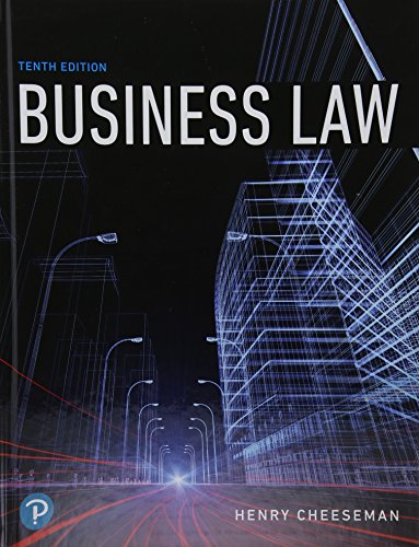 Business Law Plus Mylab Business Law with Pears... 0134832280 Book Cover