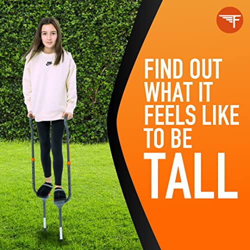 Flybar Maverick Walking Stilts For Kids Ages 5 +, Weights Up To 190 Lbs - Adjustable Foam Handles With Wide Stance Foot Pegs - Fun Outdoor Toys For Girls & Boys #TOP5