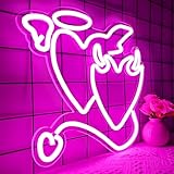 Zoom IMG-2 ajoyferris angelo demone neon segni Zoom IMG-2 ajoyferris angelo demone neon segni