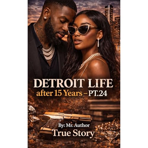 "Detroit Life After 15 Years" Part 24 of 40 "Street Fiction Garu Author." Audiolibro Por Robert Crooms arte de portada