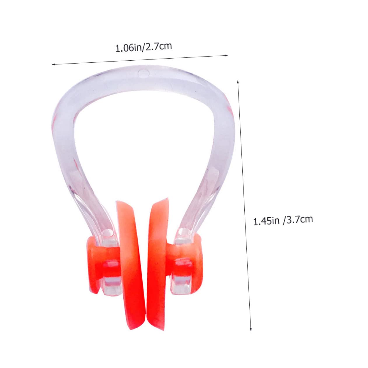 TOYANDONA Clips Nasales para Natación Impermeables Y Cómodos Diseño para Adultos Y Principiantes