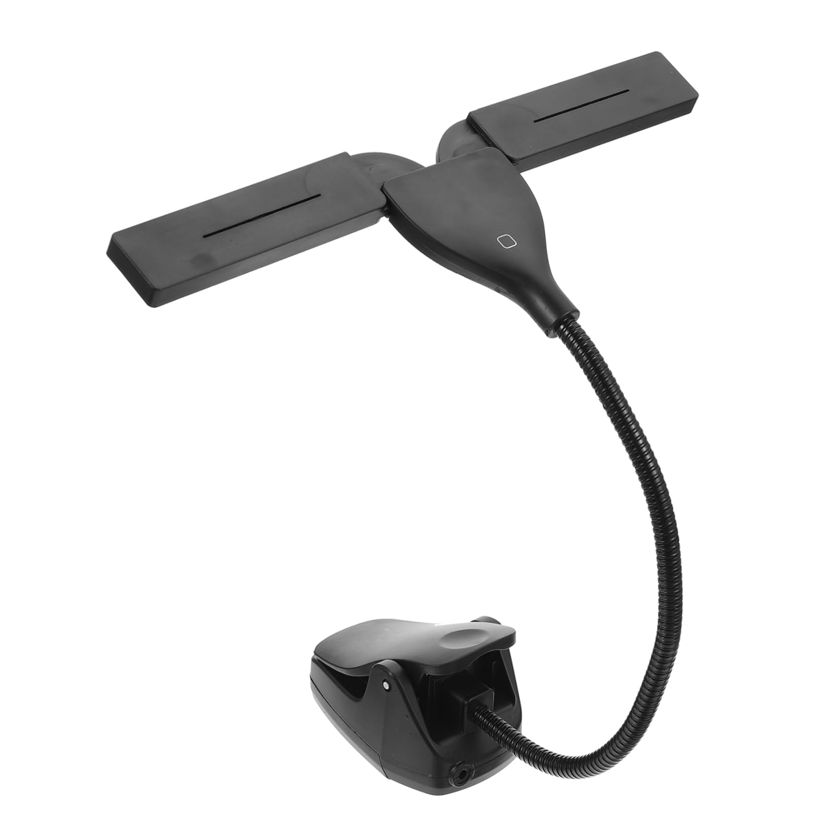 GALPADA Lámpara LED Inteligente Táctil para Musical Clip Portátil Luz Regulable Material Resistente Luz Suave para Estudio y Práctica de Piano Color Negro