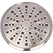 9 Inch Luxury Rain Shower Head - Overhead Thin Air-Injection Rainfall Showerhead - Indoor And Outdoor Modern Bath Spa Fixture - Aqua Elegante - Brushed Nickel