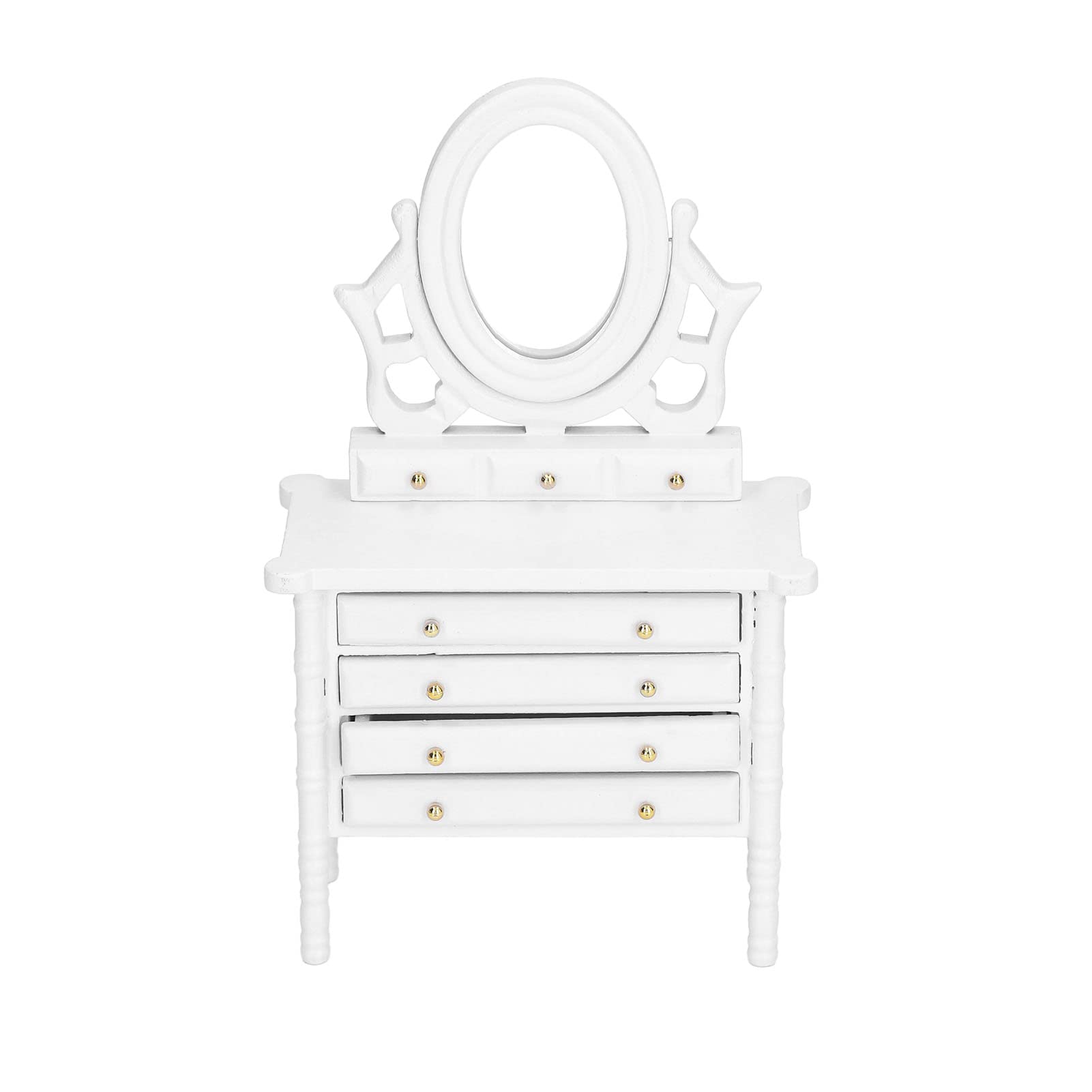 VGEBY 1:12 Scale Dollhouse Dressing Table