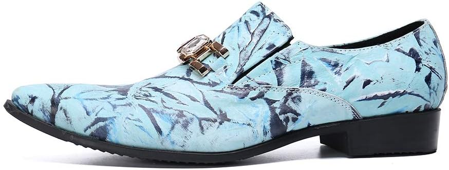 Men Oxford Formal Dress Shoes Men Decoration Slip On Formal Shoes Slip On for Club Genuine Leather