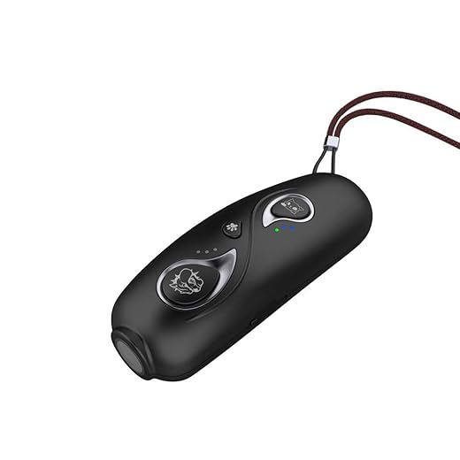 Ahuyentador de Perros,Ahuyentador Perros,Antiladridos con Modo de Doble frecuencia & Batería Recargable Incorporada,Rango Efectivo 17 pies Antiladridos para Perros,Luz Juguetes para Gatos