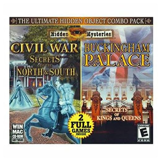 Hidden Mysteries Civil War- Secrets of the North and South/ Bukingham Palace Combo Pack