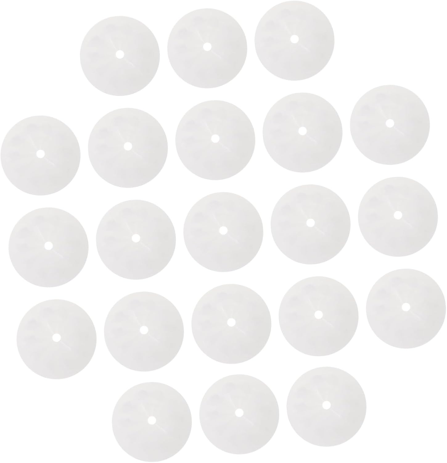 Embroidery Thread Conditioner Wax for Cross Stitch Sewing, 50pcs White