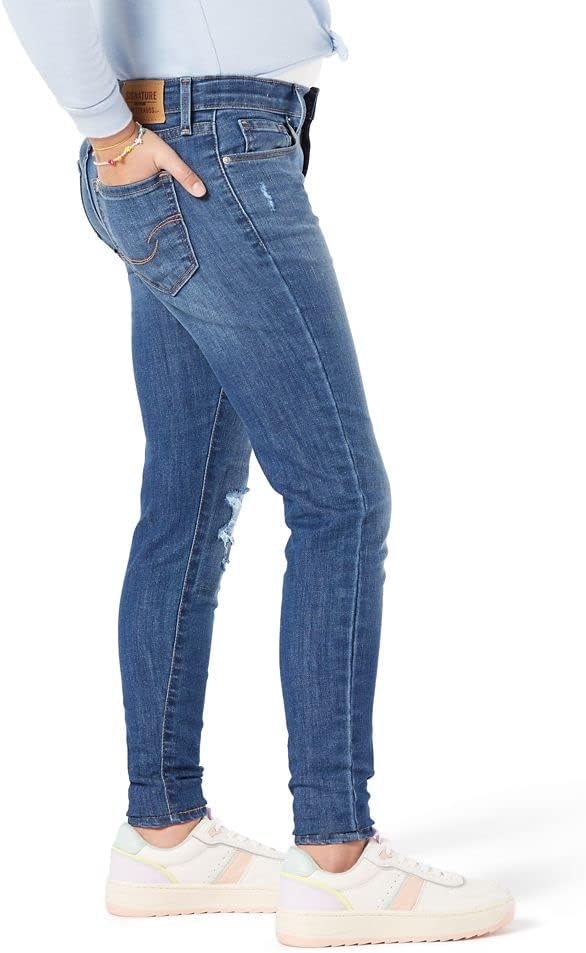 Levi Strauss Signature Gold girls Super Skinny Jeans - Image 3