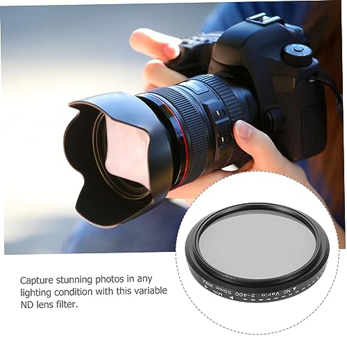 Hemobllo Acessório Da Câmera Filtro De Densidade Neutra Ajustável Filtros Ultra Finos Filtro De Dens