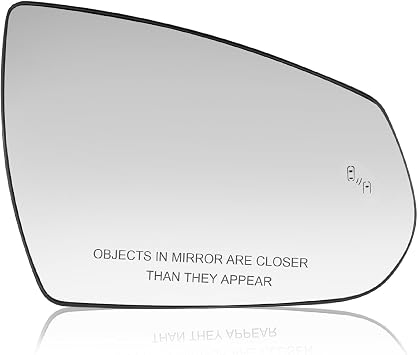 20795178 Passenger Side Mirror Glass Fit for Cadillac SRX 2010-2016