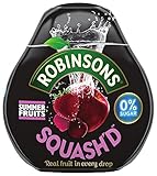 Robinsons Squash'd Summer Fruits No Added Sugar (66ml)