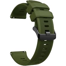 Sport Silicone Watch Band Strap For Garmin VENU 2 ,Forerunner745 ,Vivoactive 4 ,Fenix Chronos, Replacement 22mm Wristband