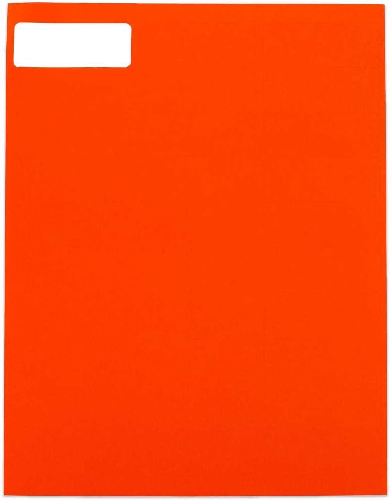 JAM PAPER Return Address Labels - Standard Mailing - 1 x 2 5/8 - Assorted Bright Colors - 600 Shipping Labels/Pack