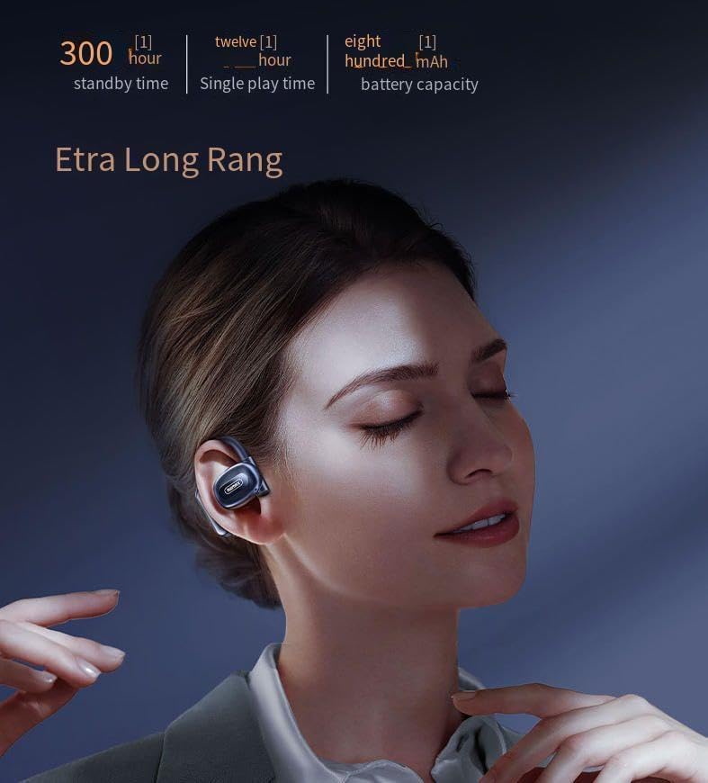 Bone Conduction Headphones Open Ear Earbuds Wireless Bluetooth 5.1 with Mic,Memory Card Slot, 18H Battery Life IPX5 Waterproof Sport Earphones for Running,Cycling,Workout,Green