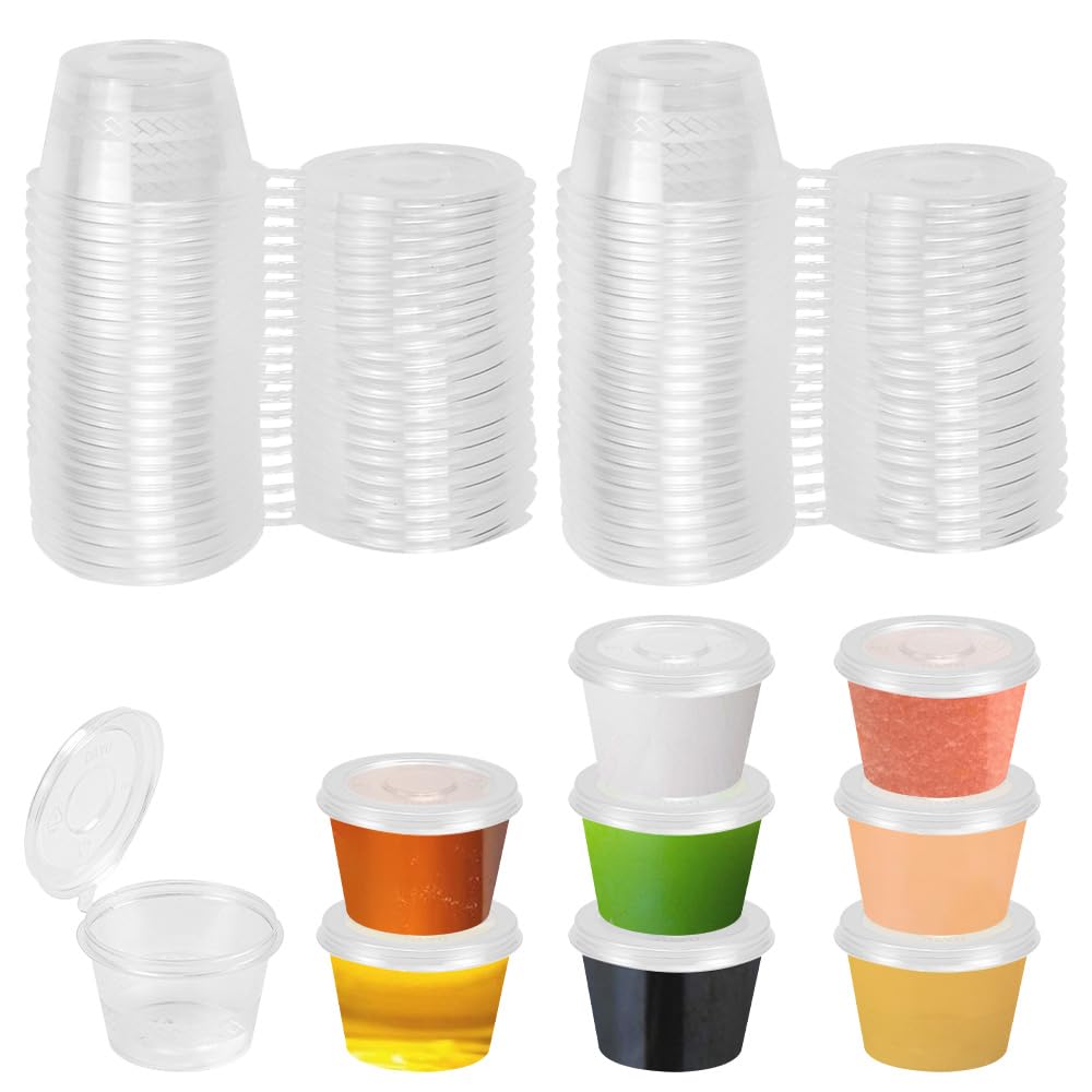 Lot De 6 Petits Récipients En Plastique De 500 Ml Avec Couvercle