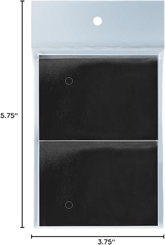 Vista 48 de Ultra PRO - Protector de cubierta estándar transparente PRO-Gloss de 500 unidades, protege y almacena tarjetas coleccionables, tarjetas deportivas