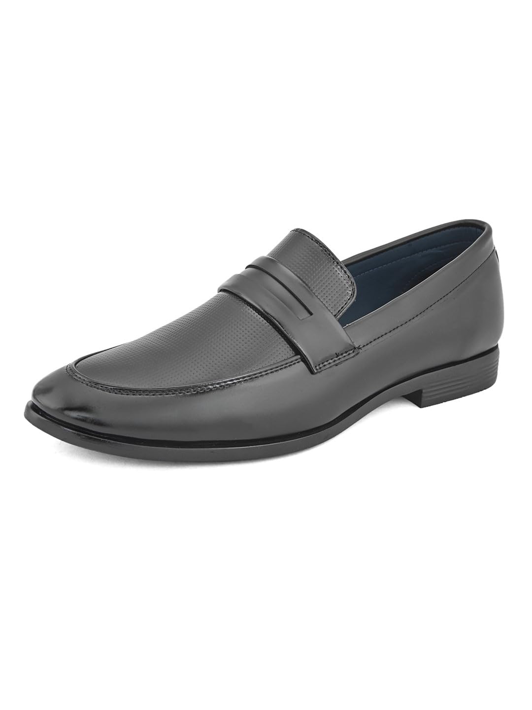 FENTACIA Black Leather Formal Slip On Loafers for Men - 10 UK (B0CSWS8CHC) Amazon Price History, Amazon Price Tracker