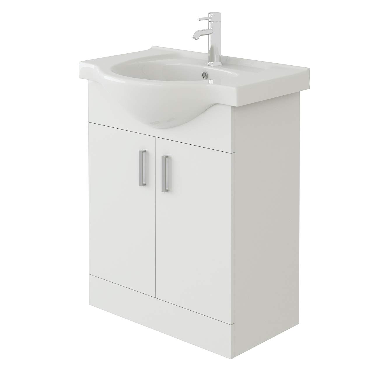 Buy VeeBath Linx Bathroom Vanity Basin Sink Unit High Gloss