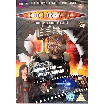 DOCTOR WHO DVD FILES #28 ( JOURNEY'S END / THE NEXT DOCTOR ) DVD