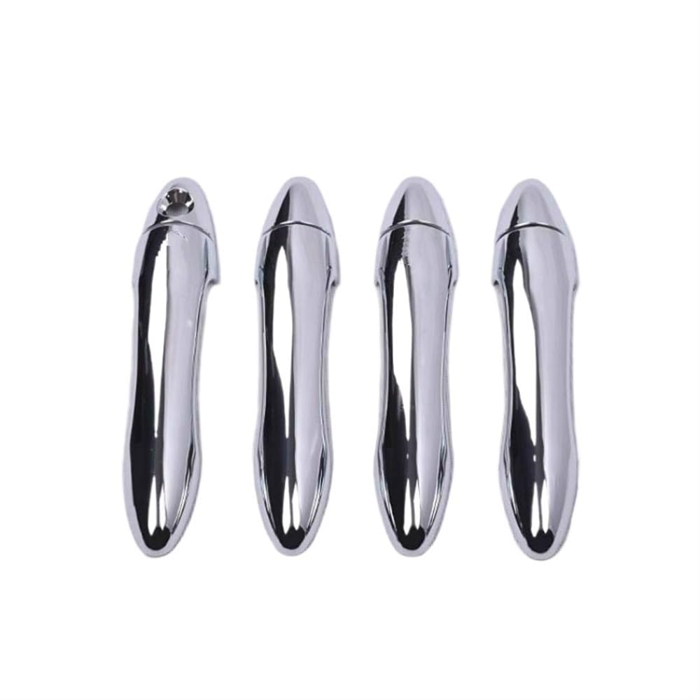 Gteew Silver 0 Button Side Outer Door Handle For For Optima For K5 For Tf For Mk3 2011-2015 Car Door Handle Cover Trim Sticker Styling Accessories
