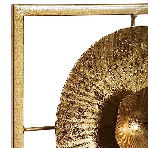 Déco murale en métal doré Atmosphera 25x61 cm pour rompre le vide - 3