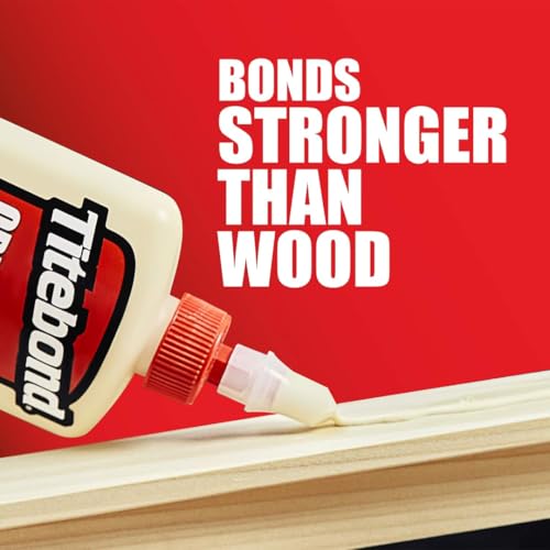 titebond original wood glue 5063 industry standard for woodworking furniture repairassembly construction home repair or modeling 8 oz