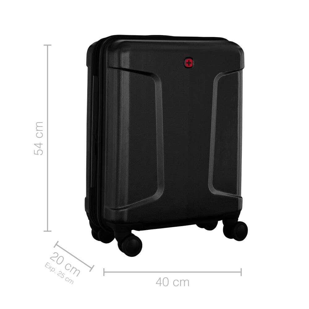 WENGER Legacy Valigia Rigida con 4 Ruote, Trolley, Serratura, Uomo Donna, Viaggi Vacanze