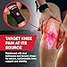 MUELLER Sports Medicine Self Adjusting Knee Brace for Men and Women, Knee Stabilizer for Compression and Pain Relief Support, Ideal for Arthritis, Sprains, Black, One Size